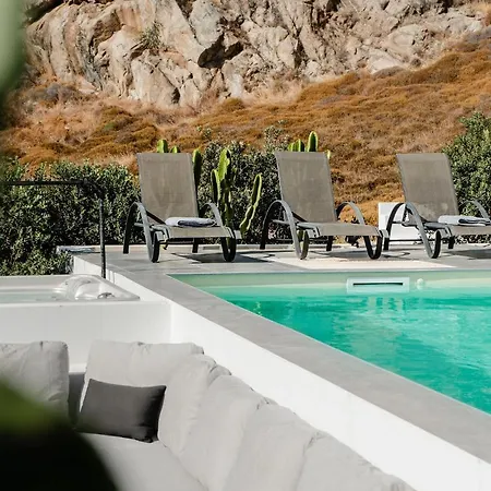 Unica - Mikri Vigla, Seaview, Pool & Jacuzzi Villa *