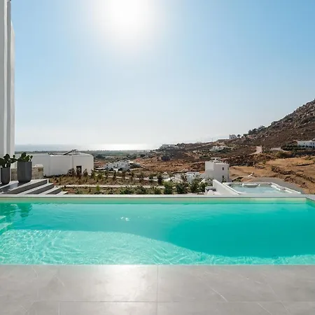 Villa Unica - Mikri Vigla, Seaview, Pool & Jacuzzi Mikri Vigla