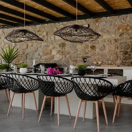 Unica - Mikri Vigla, Seaview, Pool & Jacuzzi Villa